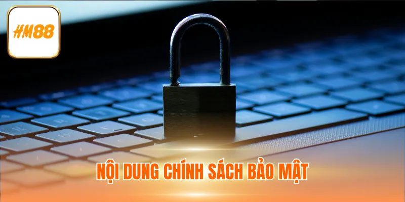 Nội dung chính sách bảo mật
